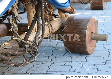Yamazaki Hachiman Shrine Autumn Festival, Yamazaki Hachiman Shrine, Autumn, Festival, 2023, Dashi, Head Shrine Ritual Yamazaki Hachiman Shrine Autumn Festival, Yamazaki Hachiman Shrine, Autumn, Festival, 2023, Dashi, Head Shrine Ritual 110759774