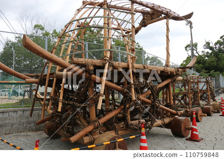 Yamazaki Hachiman Shrine Autumn Festival, Yamazaki Hachiman Shrine, Autumn, Festival, 2023, Dashi, Head Shrine Ritual 110759848