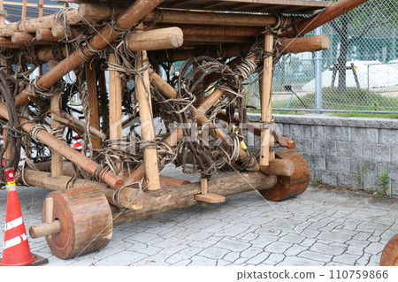 Yamazaki Hachiman Shrine Autumn Festival, Yamazaki Hachiman Shrine, Autumn, Festival, 2023, Dashi, Head Shrine Ritual 110759866