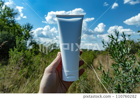 AI-generated content. Mockup cosmetic product. skin care and treatment. Generative AI AI-generated content. Mockup cosmetic product. skin care and treatment. Generative AI 110760282