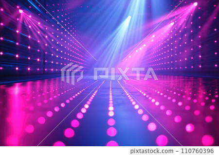 AI-generated content. Abstract Futuristic technology background. Generative AI 110760396