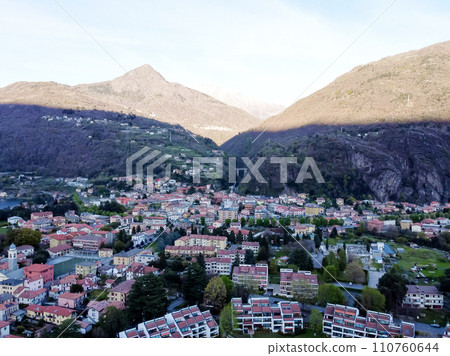 A marvelous panoramic view of the city and the Mountains around it 110760644