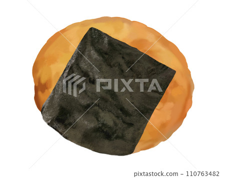 Nori rice crackers (1 piece) 110763482