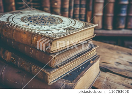 Astrology book AI generated image AI image Astrology book AI generated image AI image 110763608