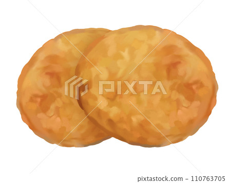 2 rice crackers (without seaweed) 110763705