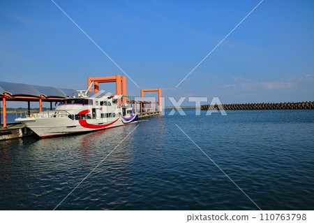 Iriomote Island, Okinawa Prefecture, port remote island terminal scenery 110763798