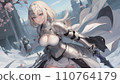 sexy female knight 110764179