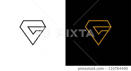 Unique and elegant Diamond C logo design Unique and elegant Diamond C logo design 110764490
