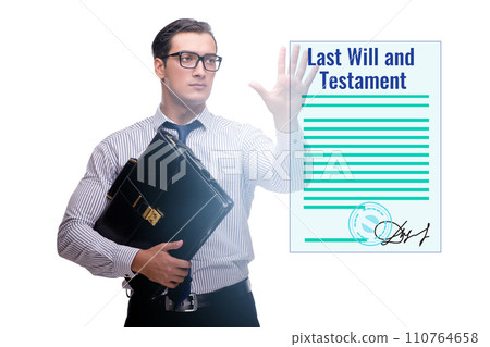 Last will and testament legal concept Last will and testament legal concept 110764658