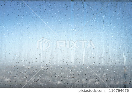 Condensation on the window 110764676