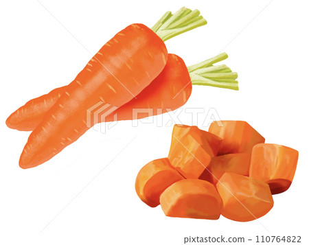 胡蘿蔔（切塊） 110764822