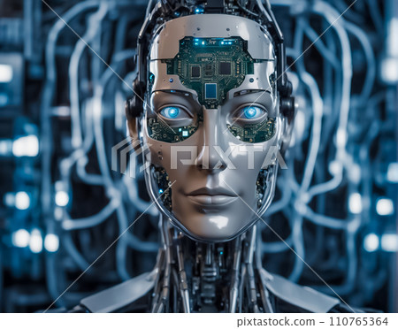 Robot with built-in base 110765364