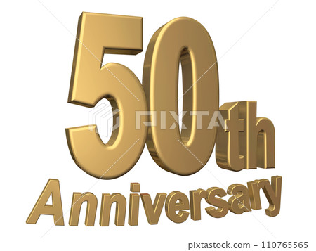 3DCG角色「50週年/50週年」金、金 3DCG角色「50週年/50週年」金、金 110765565