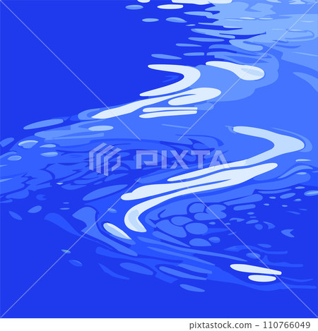 Fluctuations on the blue water surface 3 Fluctuations on the blue water surface 3 110766049