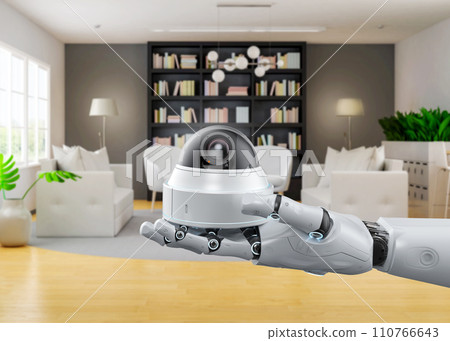 Smart security camera with ai robot 110766643