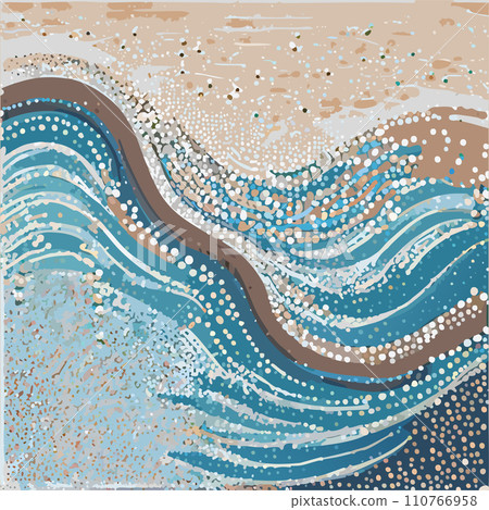 Dot expression water flow 1 Dot expression water flow 1 110766958