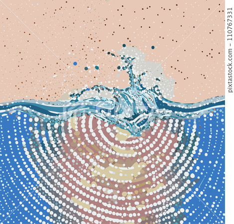 Dot expression water flow 2 110767331