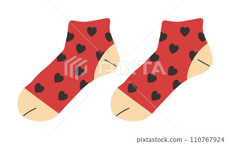Fashionable, stylish socks for women or girls Fashionable, stylish socks for women or girls 110767924