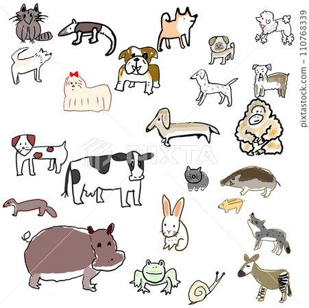 動物樣本 110768339