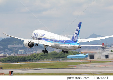 JA804A (ANA Boeing 787-8 Dreamliner) takeoff scene at Itami Airport JA804A (ANA Boeing 787-8 Dreamliner) takeoff scene at Itami Airport 110768610