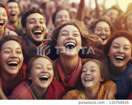 Joyful people Joyful people 110768626