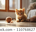 Ginger kitten 110768627