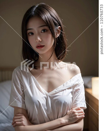 年輕的女士的肖像 年輕的女士的肖像 110768733