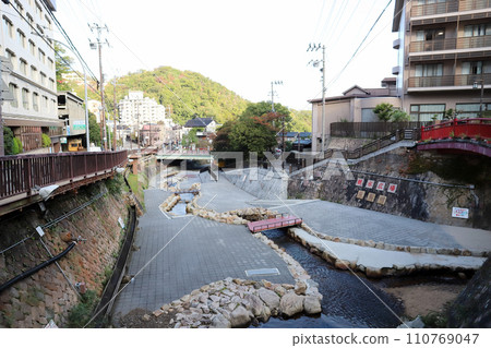 Arima Onsen Arima River Water Plaza (Kobe City, Hyogo Prefecture) Arima Onsen Arima River Water Plaza (Kobe City, Hyogo Prefecture) 110769047
