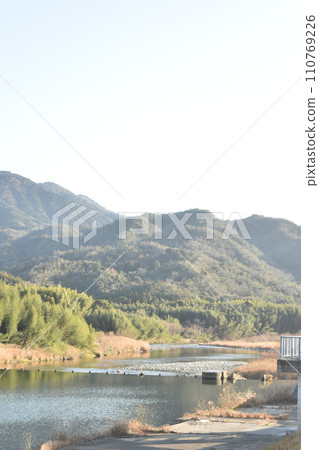 Saba River in Hofu City, Yamaguchi Prefecture 110769226
