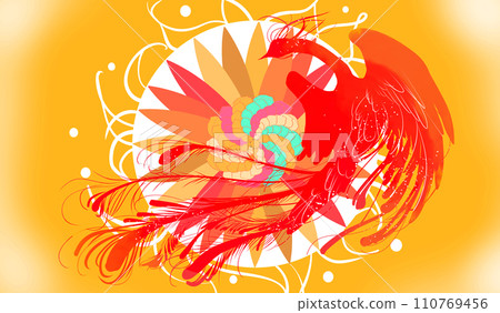 鳳凰展翅 110769456