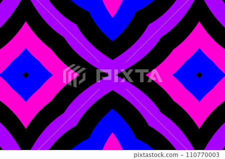 Colorful geometric seamless pattern in VIVID 110770003