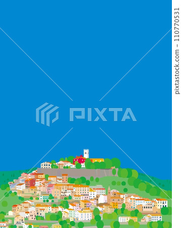 motovun croatia spring landscape motovun croatia spring landscape 110770531