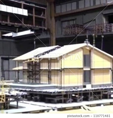 Architecture seismic structure laboratory DX 110771481