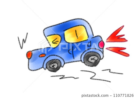 汽車突然煞車 110771826