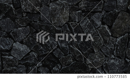 深色淡色不規則形狀磚石表面的水平背景影像 深色淡色不規則形狀磚石表面的水平背景影像 110773585