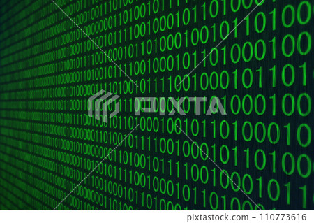 數位、IT、電腦、網路空間、技術、二進制數的圖像 數位、IT、電腦、網路空間、技術、二進制數的圖像 110773616