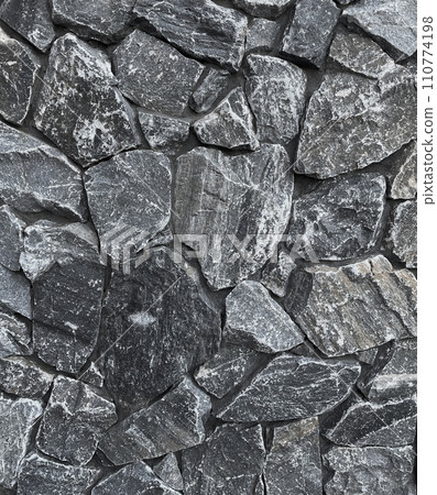 灰色不規則形狀磚石表面的背景影像 110774198