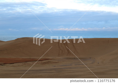 Tottori Sand Dunes, a symbol and natural monument of Tottori Prefecture 110775176