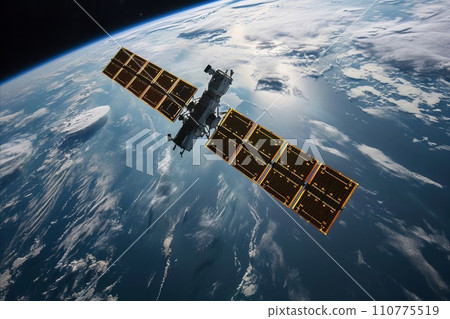 人造衛星AI生成圖像 AI圖像 110775519