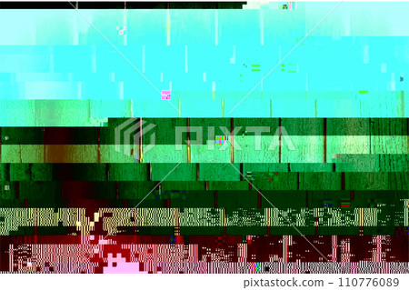 Glitched Vector Background Glitched Vector Background 110776089