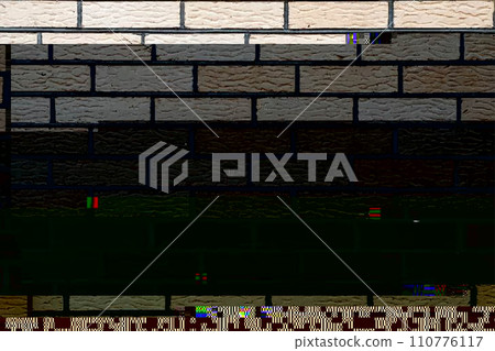 Glitched Vector Background 110776117