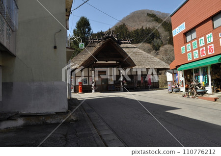 會津鐵道Yunokami溫泉站 110776212