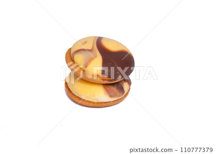 cookies isolated on the white. tasty delicious. cookies isolated on the white. tasty delicious. 110777379