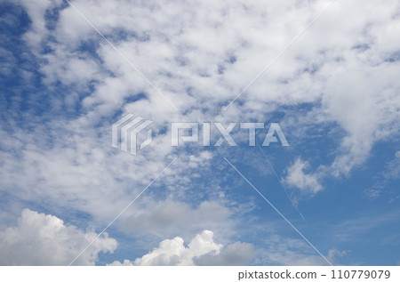 Clouds floating in the blue sky 110779079