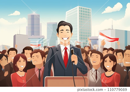 Election campaign 110779089