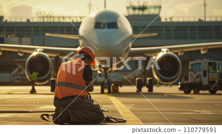 透過人工智慧實現高效的倉庫物流流程自動化，倉庫和物流利用最新技術和人工智慧。人工智慧影像 110779591