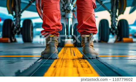 Efficient warehouse logistics processes automated by AI, warehouses and logistics that utilize the latest technology and artificial intelligence. AI image Efficient warehouse logistics processes automated by AI, warehouses and logistics that utilize the latest technology and artificial intelligence. AI image 110779602