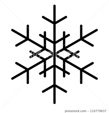 Thin snowflake background transparent Thin snowflake background transparent 110779637