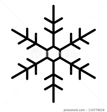 Thin snowflake background transparent Thin snowflake background transparent 110779638