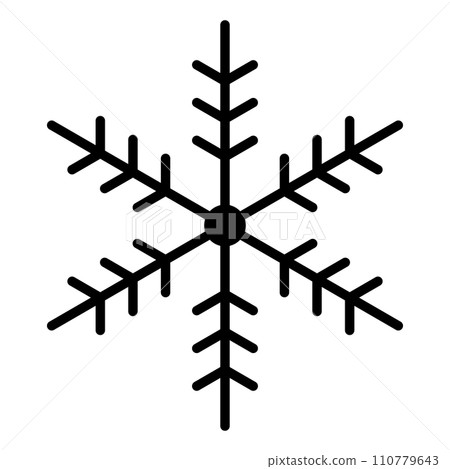 Thin snowflake background transparent Thin snowflake background transparent 110779643